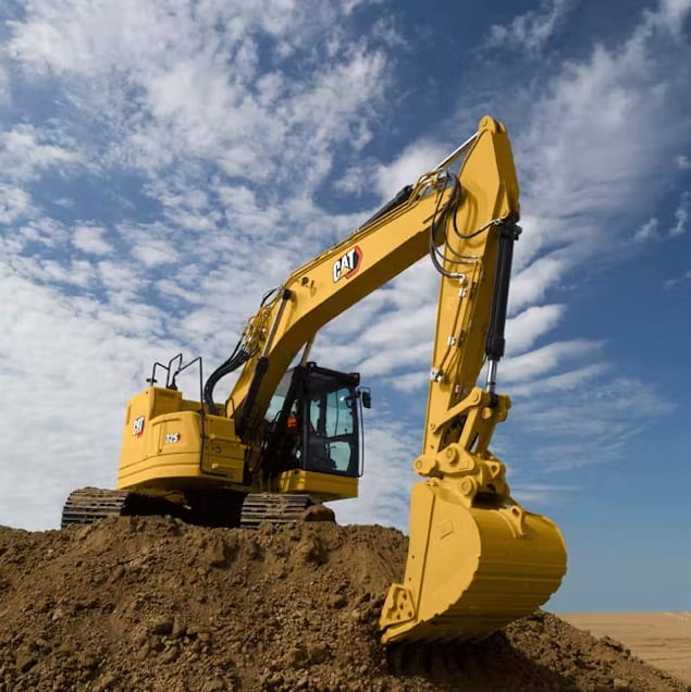 Caterpillar excavator