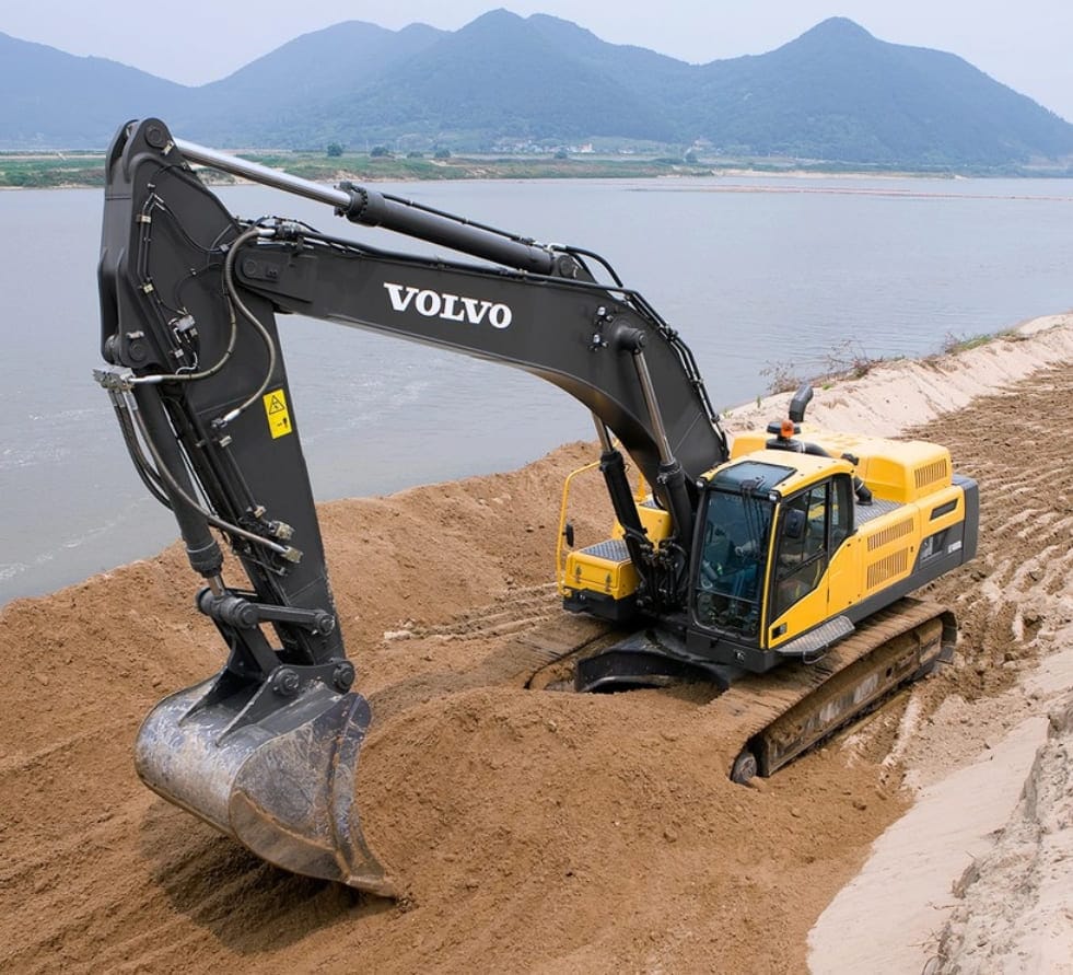 Volvo excavator